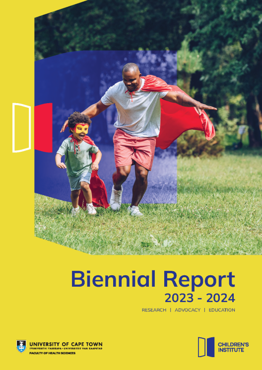 Cover of Children's Institute biennual report 2023 - 2024