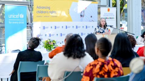 Presentation at launch of Child Gauge 2025