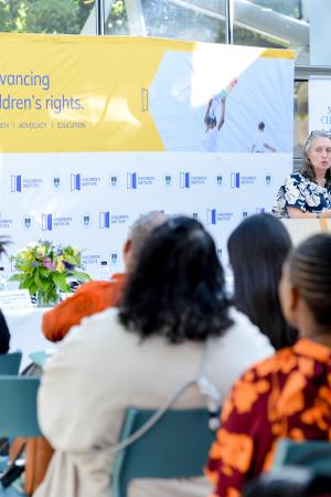 Presentation at launch of Child Gauge 2025