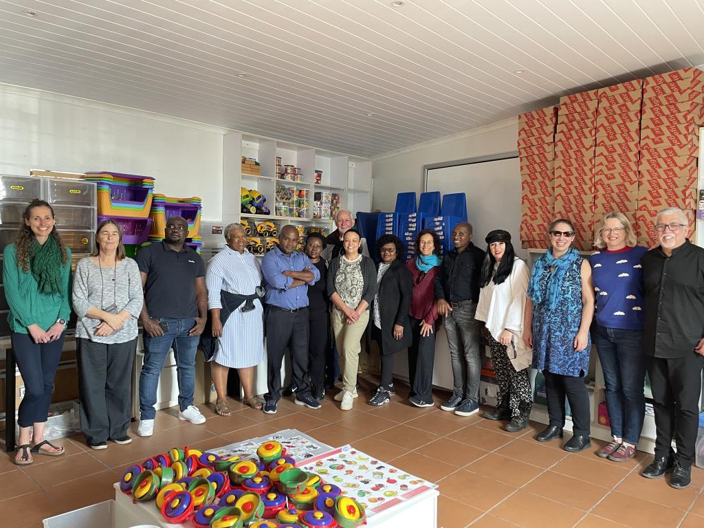 Researchers from five different countries gathered for a research partner meeting.
