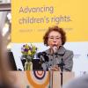 First Lady Dr Tshepo Motsepe delivering the opening address at the launch of the 202 Child Gauge