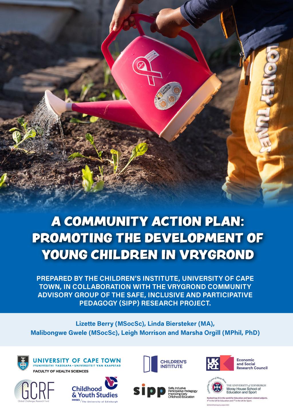 Cover of SIPP community action plan 2024